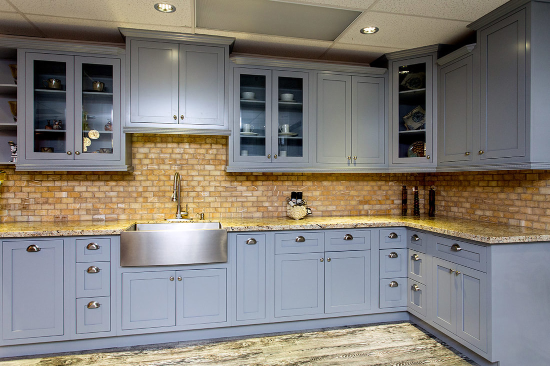 Light Grey Shaker Inset RTA Shop