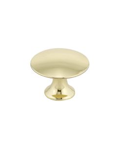 Traditional Solid Brass Knob - 2445