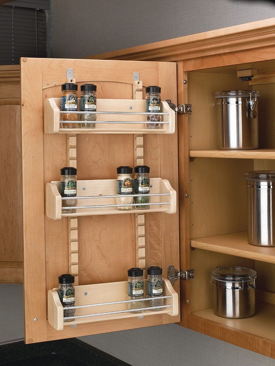 Back Of Cabinet Door Spice Rack Costway Over The Door Pantry